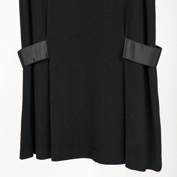 Proenza Schouler Black Knit Short-Sleeve Mini Dress - Picture 5 of 8
